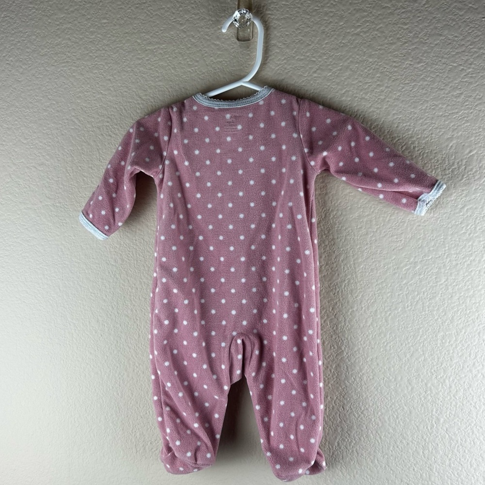 3/$10 Carter’s Unicorn Long Sleeve Bodysuit Sz 3Months - Picture 2 of 4